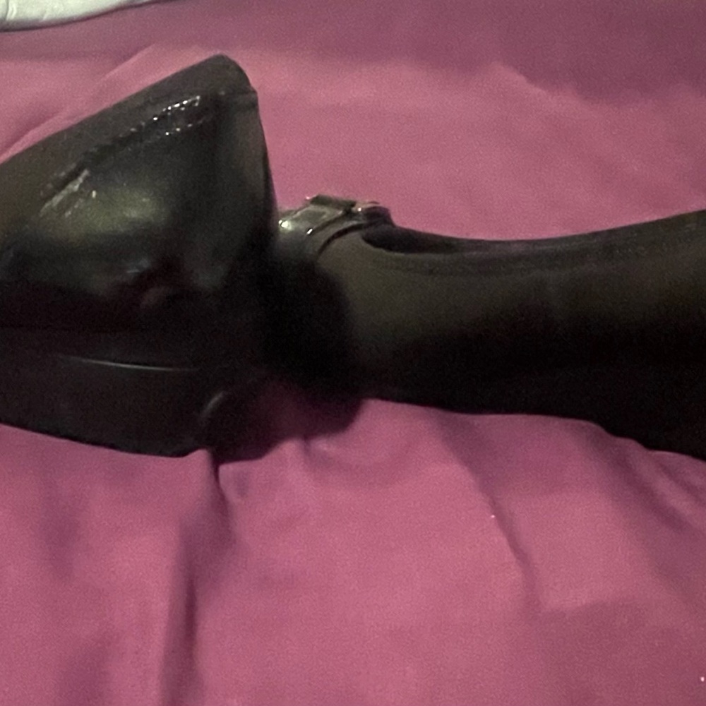ANNE KLEIN AK Sport black flat slip-on shoes women size 8M - Picture 7 of 10